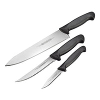 Tramontina Stainless Steel Knife Set 3 pc