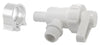 Flair-It PexLock 1/2 in. PEX X 3/8 in. Compression Plastic Angle Stop Valve - Deal of The Week