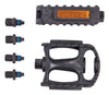 Bell Sports Kicks 350 Composite Black Replacement Universal Bike Pedal 2-1/2 L x 2-1/2 H in.