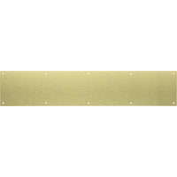 V1996 8" x 34" Kick Plate - Brushed Gold