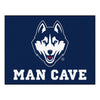 University of Connecticut Man Cave Rug - 34 in. x 42.5 in.
