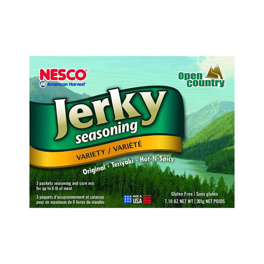 Nesco Open Country Variety Jerky Seasoning Boxed