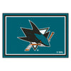 NHL - San Jose Sharks 5ft. x 8 ft. Plush Area Rug