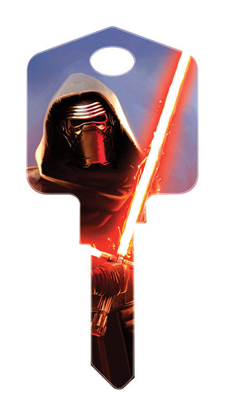 Llave en blanco universal para casa/candado de Kylo Ren de Star Wars de Hillman (paquete de 5).
