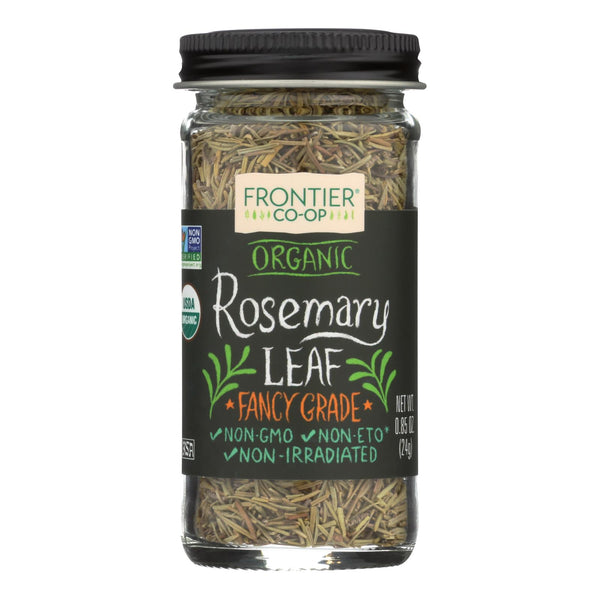 Hoja de romero de Frontier Herb - Orgánica - Entera - 0,85 oz