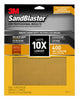 3M Sandblaster 11 in. L X 9 in. W 400 Grit Ceramic Sandpaper 4 pk