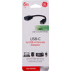 GE 0.5 ft. L USB-C to USB-A Adapter