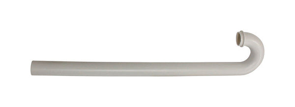 Tubo de piso de plástico Plumb Pak de 1-1/4 pulg. de profundidad y 20,5 pulg. de longitud