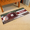 Mississippi State University Baseball Runner Rug - 30in. x 72in.