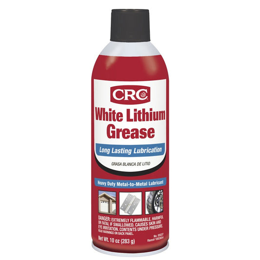 CRC White Lithium Grease 10 oz (Pack of 12)