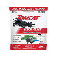 Tomcat Bait Station Blocks For Mice 1 pk (Pack of 4)