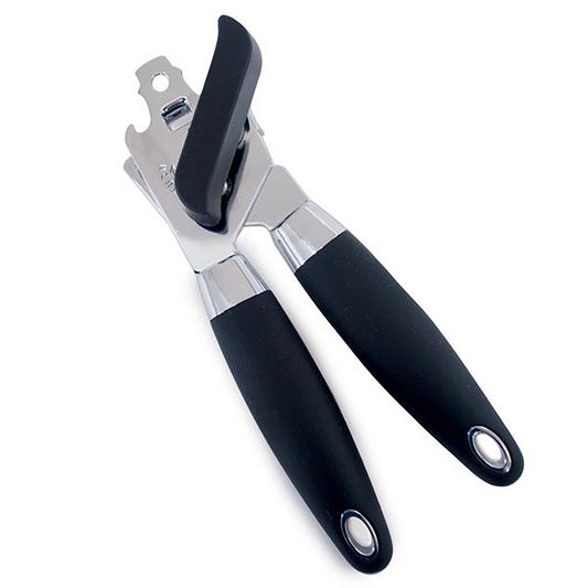 Norpro Grip-Ez Chrome Black Stainless Steel Manual Can Opener