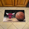 NBA - Chicago Bulls Rubber Scraper Door Mat