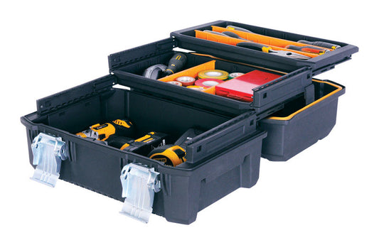 Stanley Fatmax 18 in. Cantilever Tool Box Yellow/Black