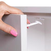 Dreambaby White Plastic Cabinet Catches 7 pk
