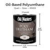 Old Masters Gloss Clear Oil-Based Polyurethane 1 qt