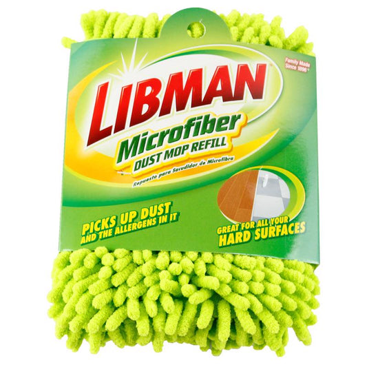 Libman 6.5 in. W x 18.5 in. L Dust Microfiber Mop Refill