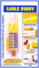 Newborn Caulk Buddy High-Quality Lightweight Plastic Caulk Finisher Tool with 2-Caps