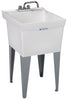 Mustee Utilatub 20 in. W X 24 in. D Single Thermoplastic Utility Tub Kit