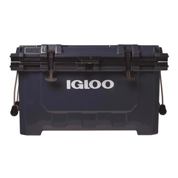 Nevera Igloo IMX resistente azul de 70 cuartos