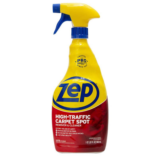 Zep Commercial Pleasant Scent Carpet Cleaner 32 oz. Liquid (Pack of 12)