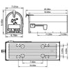 Architectural Mailboxes Grayson Classic Galvanized Steel Post Mount Gray Mailbox