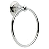 Delta Porter Chrome Towel Ring Die Cast Zinc