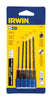 Irwin High Speed Steel Drill Bit Set Quick-Change Hex Shank 5 pc