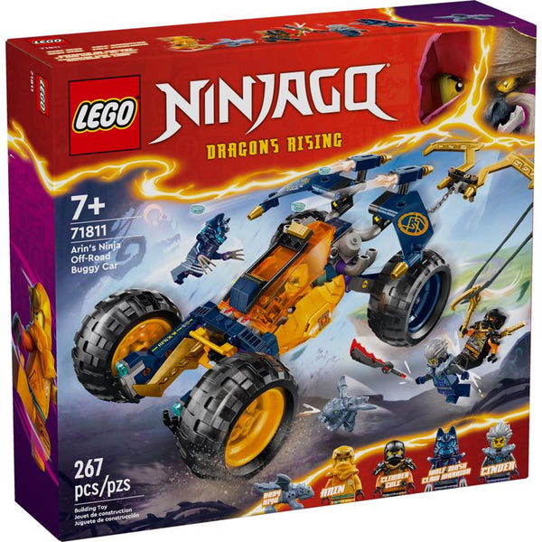 LEGO Ninjago Arins Ninja Off Road Buggy Car Surtido 267 piezas