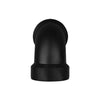 Charlotte Pipe 1-1/2 in. Hub X 1-1/2 in. D Hub ABS 90 Degree Elbow