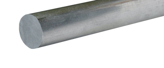 K&S 12 in. L X 3/8 in. D Aluminum Rod 1 pk