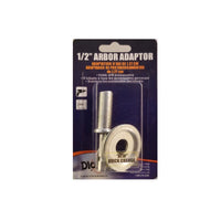 Dico 1/2 in. Arbor Adapter 1/4 in. Hex 1 pc. - Open Box