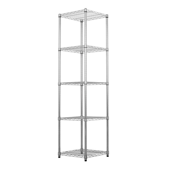 Estantería de acero de 5 niveles MonsterRax, 72 in. H X 18 in. W X 18 in. D