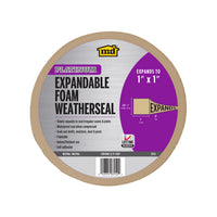 M-D Building Products Beige Foam Weatherstrip For Gaps and Openings 156 in. L X 1 in. (Pack of 6)