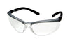 3M BX Anti-Fog Safety Glasses Clear Lens Black/Silver Frame 1 pc