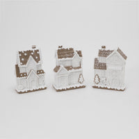 Gerson Gingerbread House Table Decor 6 in. (Pack of 12)