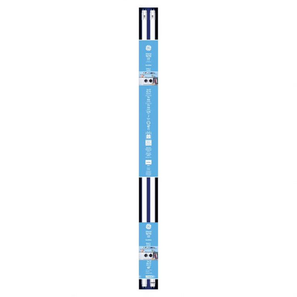 Lámpara lineal GE LED Sunshine de 48 pulgadas, G13 T8/T12, equivalente a 40 vatios, paquete de 2 (paquete de 6)