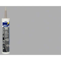 White Lightning 3006 Ultra Gray Siliconized Acrylic Latex Sealant 10 oz. (Pack of 12)