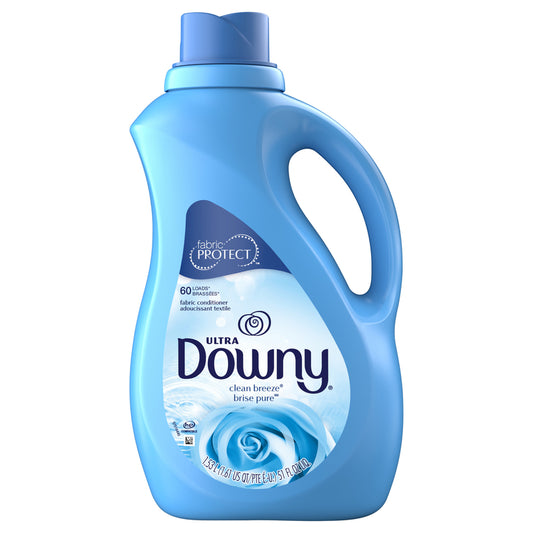 Downy Clean Breeze Scent Fabric Softener Liquid 51 oz 1 pk