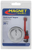 Magnet Source Handi-Hook 1.25 in. L X 2 in. W Silver Magnetic Hook 20 lb. pull 1 pc