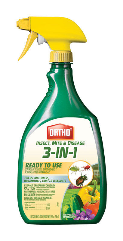 Ortho Insect, Disease & Mite Control Liquid 24 oz