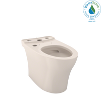 TOTO® Aquia® IV Elongated Universal Height Skirted Toilet Bowl with CEFIONTECT®, WASHLET®+ Ready, Sedona Beige - CT446CEFGNT40#12
