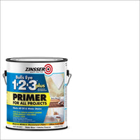 Zinsser Bulls Eye 123 Plus White Primer 1 gal. (Pack of 2)