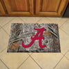 University of Alabama Camo Rubber Scraper Door Mat