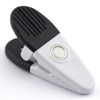 Magnet Source 3.5 in. L X 1.25 in. W Black/White Magnetic Clips 2 pc