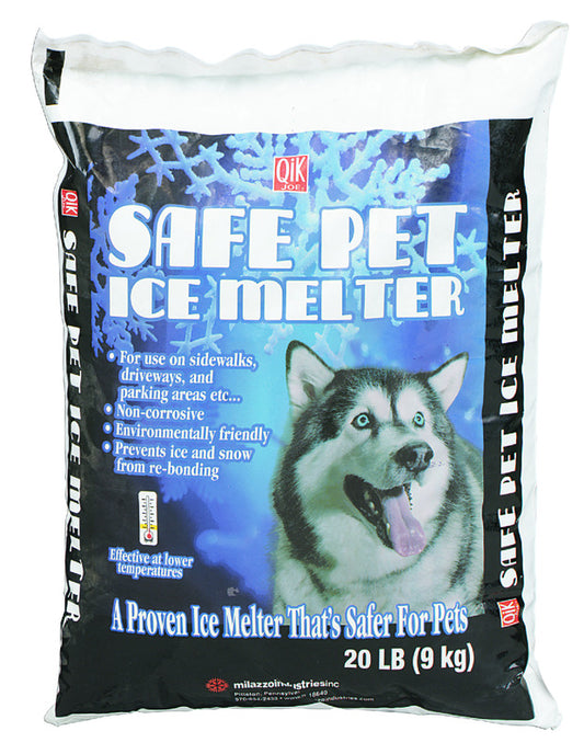Qik Joe Safe Pet Coated Urea Pet Friendly Pellet Ice Melt 20 lb