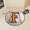 Cal State - Fullerton Baseball Rug - 27in. Diameter