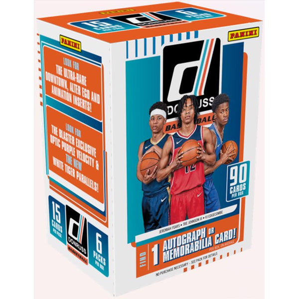 Tarjetas coleccionables de baloncesto Panini 2025/26 Donruss, caja bláster, 90 piezas