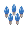 Holiday Bright Lights Incandescent C7 Blue 25 ct Replacement Christmas Light Bulbs 0.08 ft.