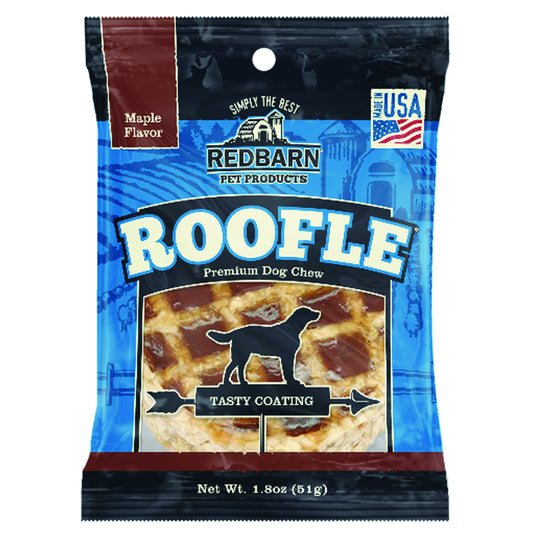 Redbarn Roofle Maple Chews For Dogs 1.8 oz. 1 pk (Pack of 50)